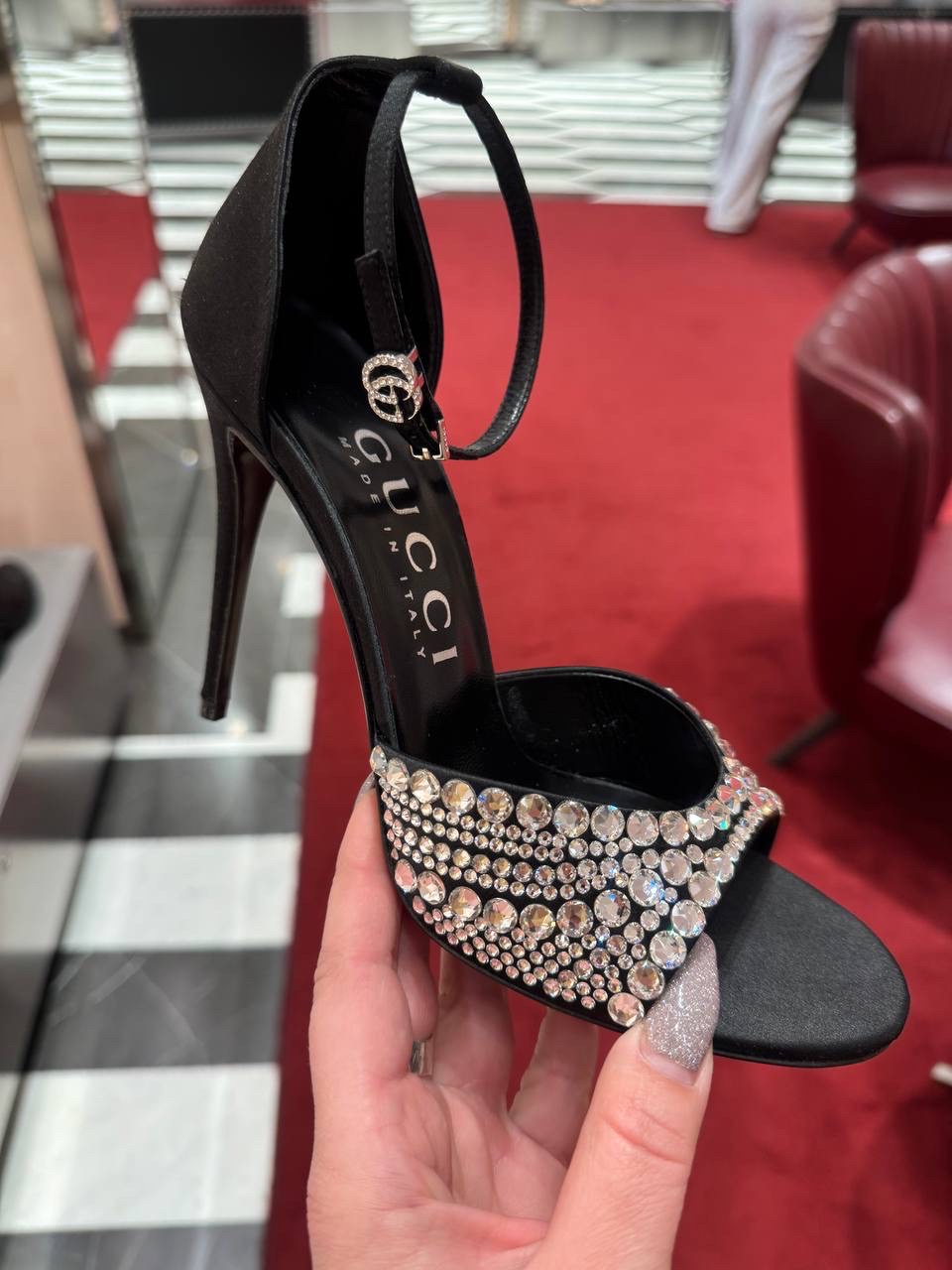GUCCI Sandals front view - Women's luxury Shoes