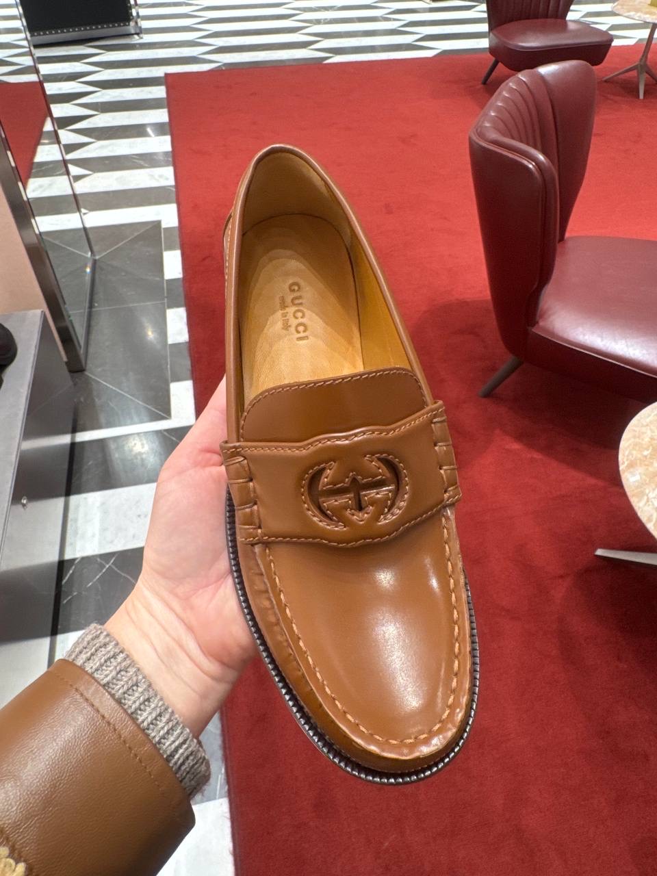 GUCCI Loafers side view - Women's luxury Shoes