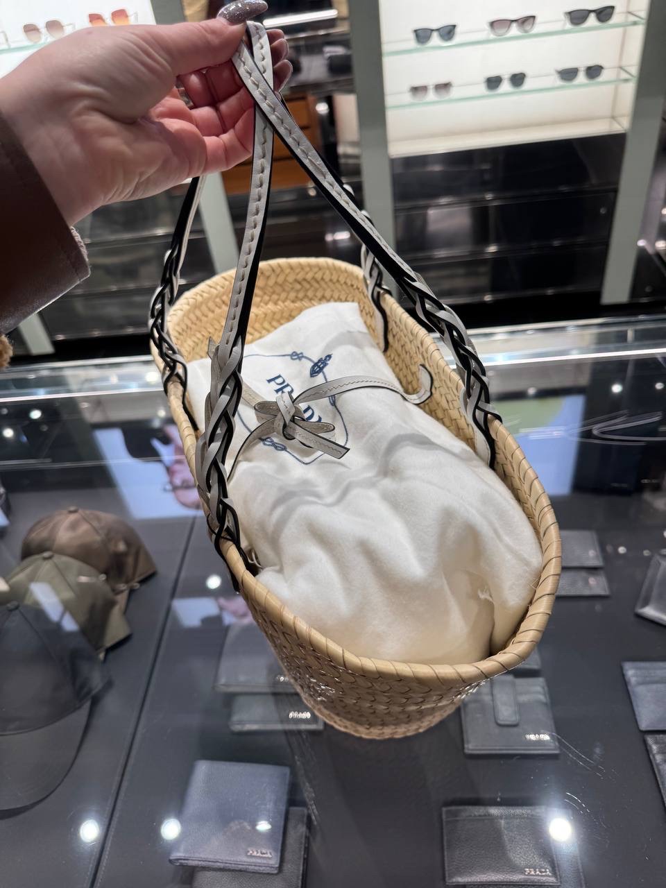 PRADA Totes side view - Women's luxury Bags