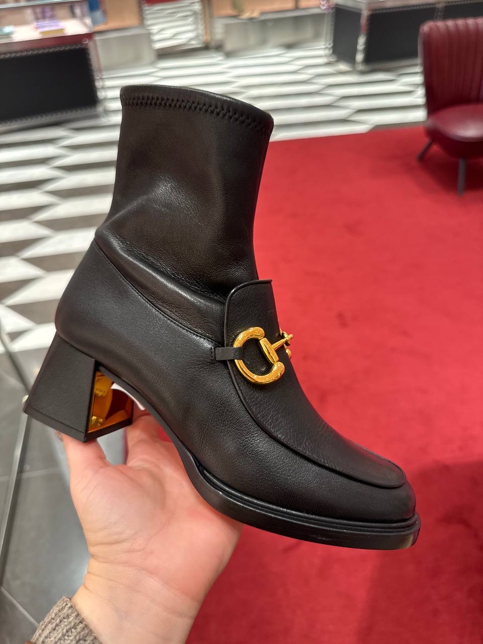 GUCCI Boots front view - Women's luxury Shoes
