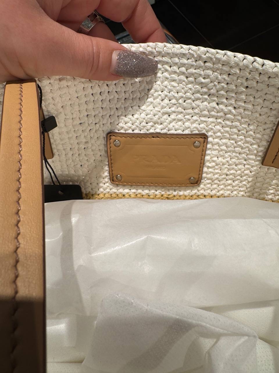 PRADA Totes side view - Women's luxury Bags