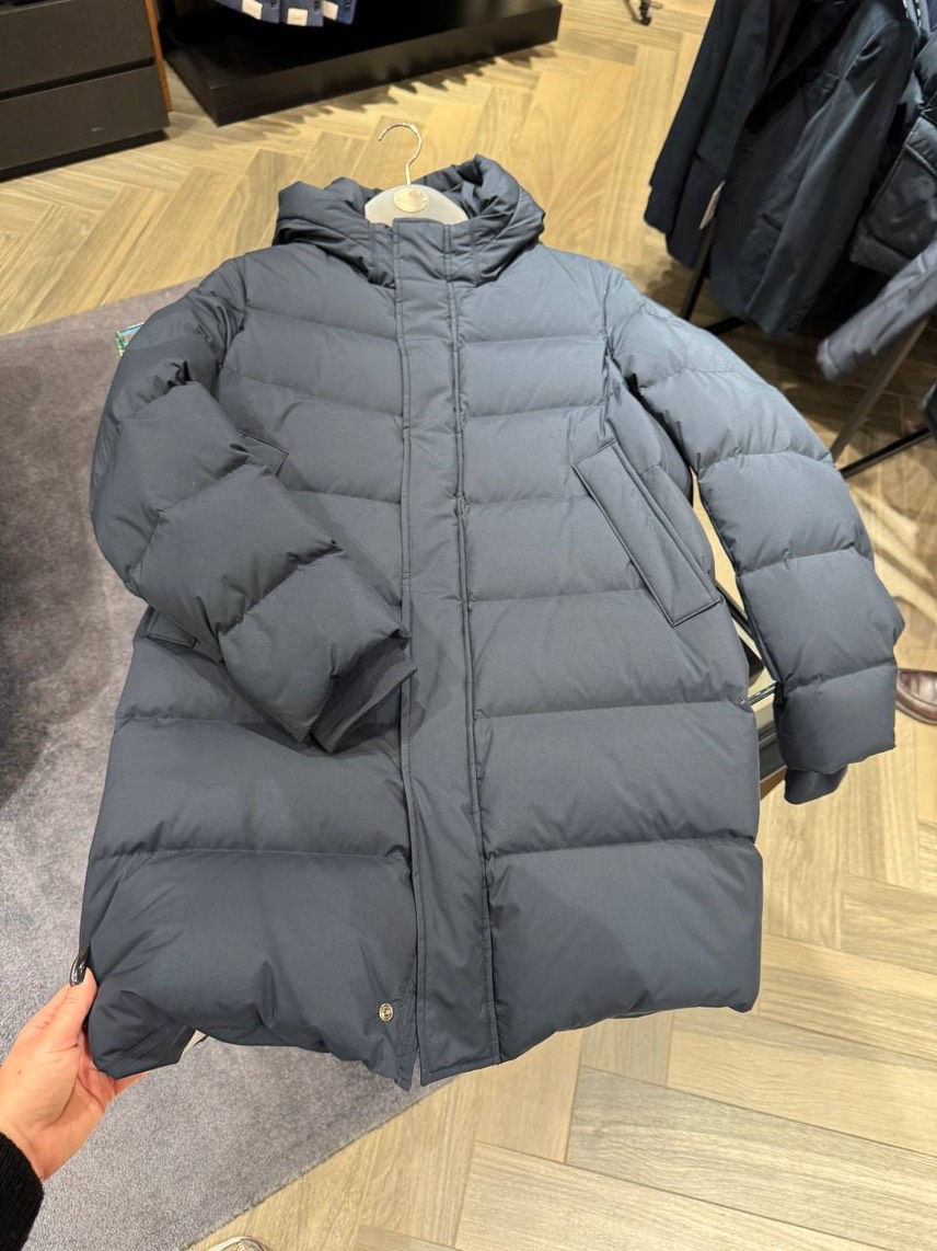 CORNELIANI Down jacket front view - Men's luxury Clothes