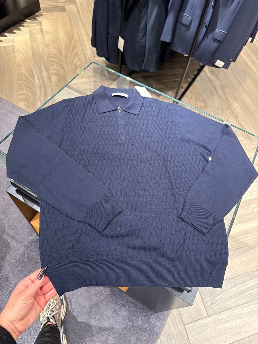 CORNELIANI T-shirt and Polo front view - Men's luxury Clothes