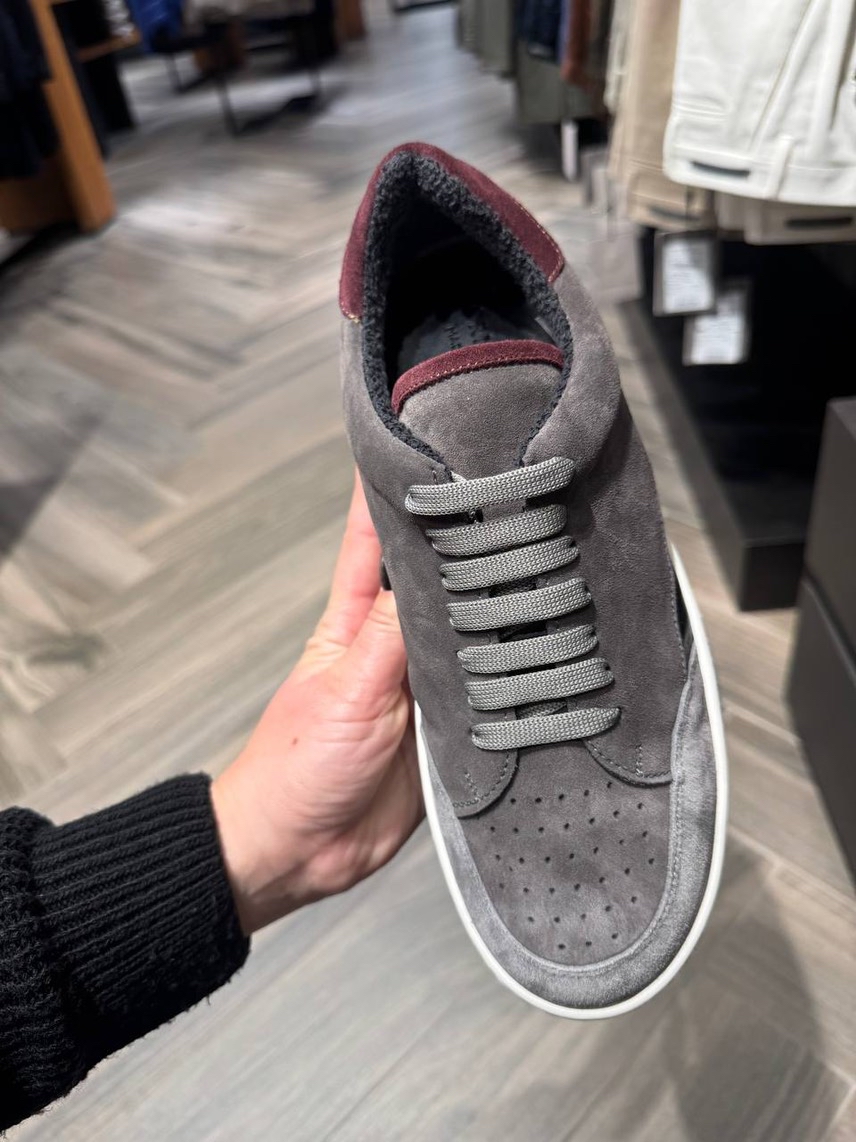 CORNELIANI Sneakers side view - Men's luxury Shoes