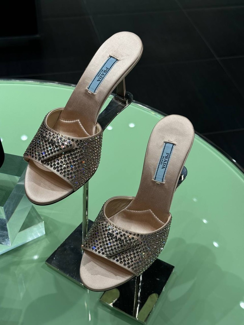 PRADA Sandals front view - Women's luxury Shoes