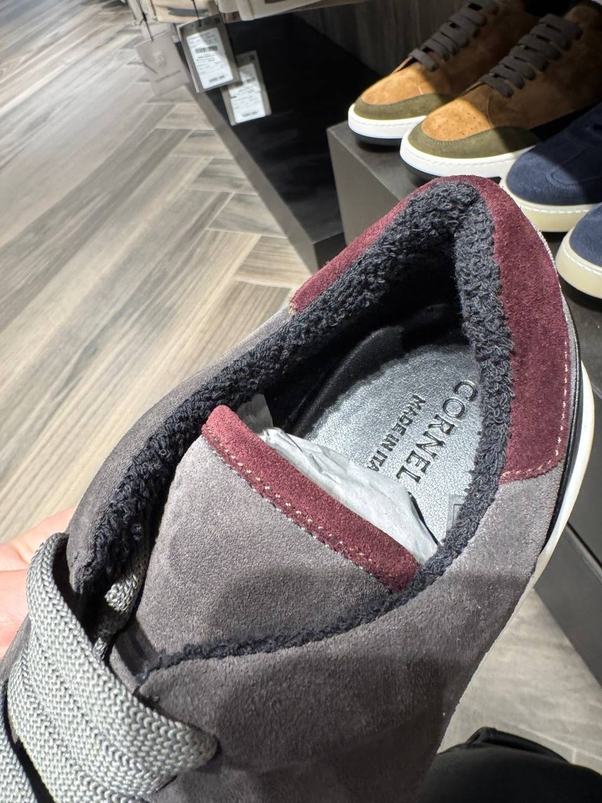 CORNELIANI Sneakers side view - Men's luxury Shoes