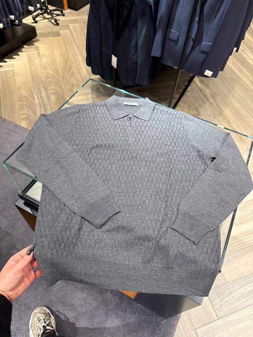 CORNELIANI T-shirt and Polo side view - Men's luxury Clothes