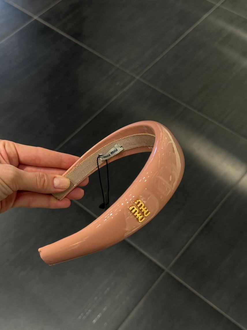 MIU MIU Hair accessories front view - Women's luxury Accessories