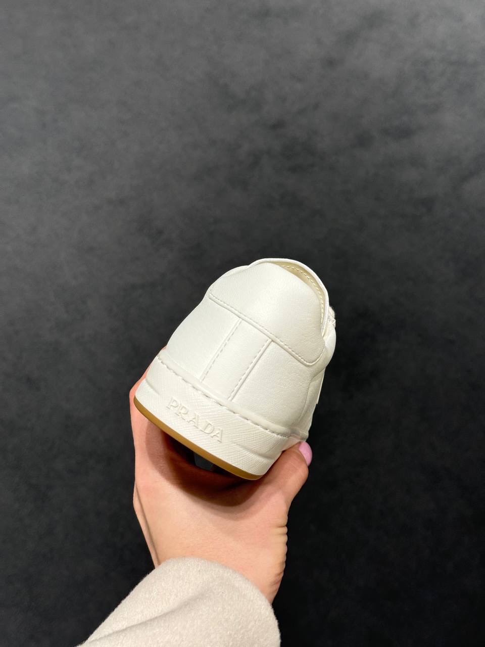 PRADA Sneakers side view - Women's luxury Shoes