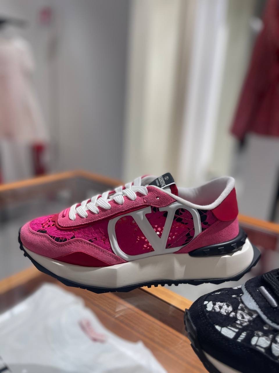 VALENTINO GARAVANI Sneakers side view - Women's luxury Shoes