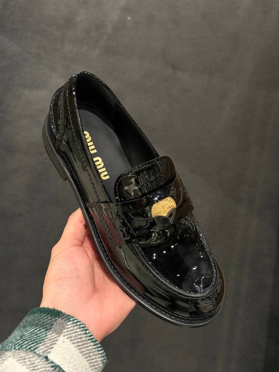 MIU MIU Loafers front view - Women's luxury Shoes