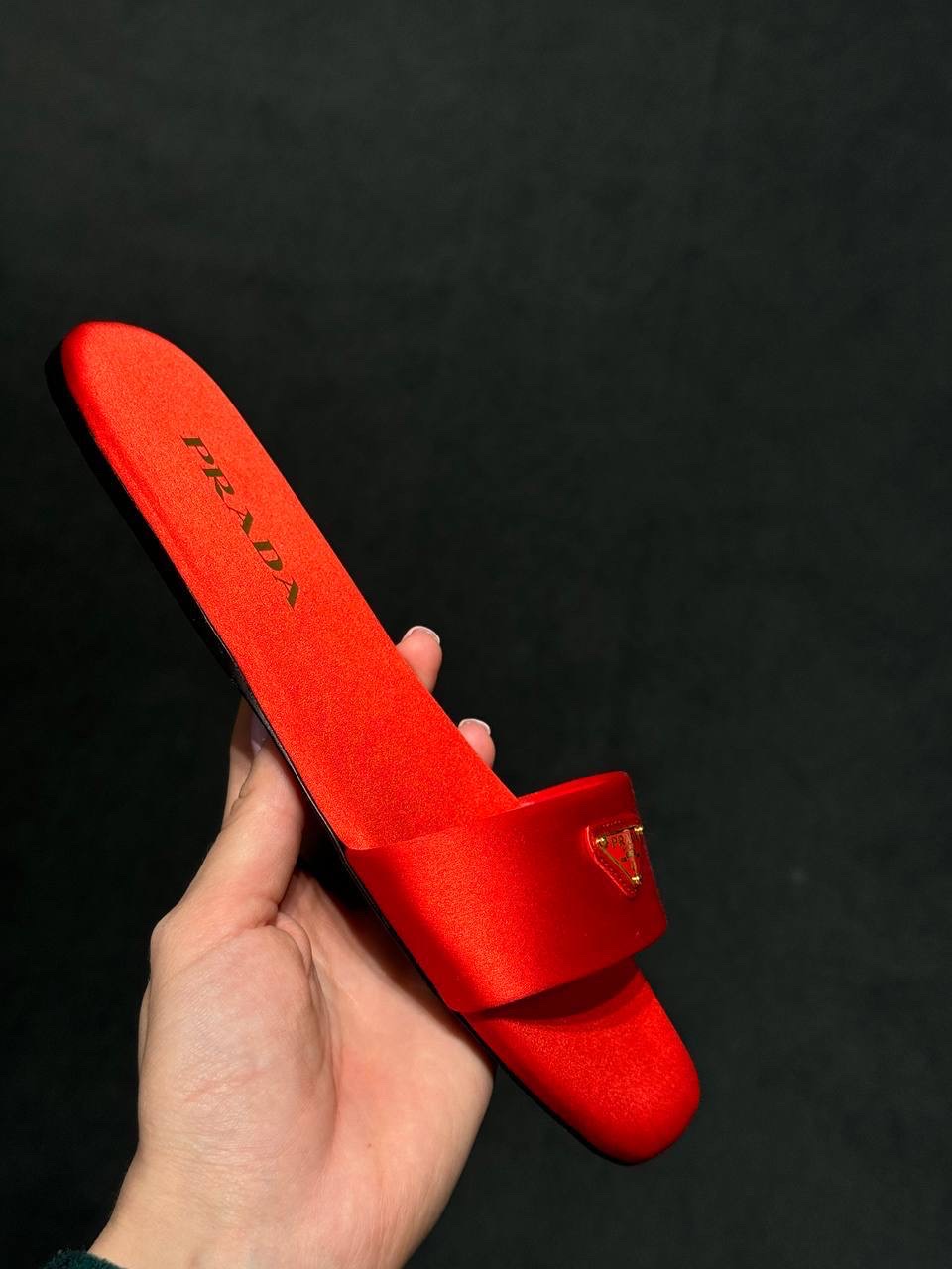 PRADA Slides side view - Women's luxury Shoes