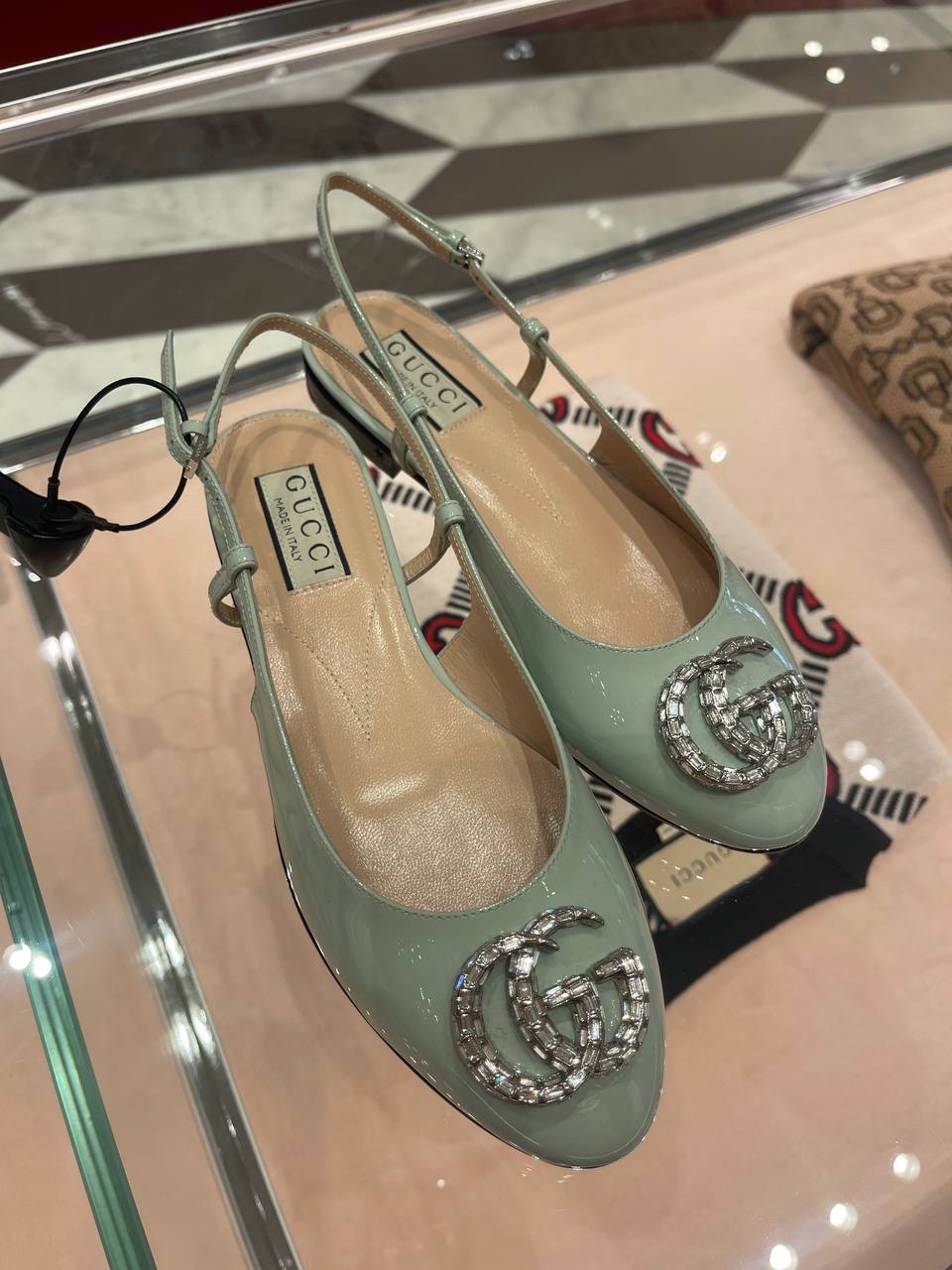 GUCCI Sandals side view - Women's luxury Shoes