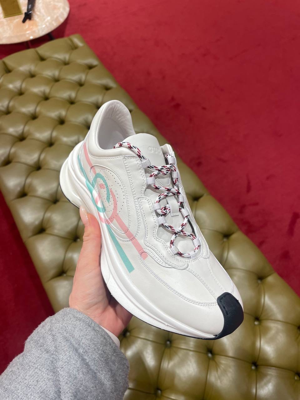 GUCCI Sneakers side view - Women's luxury Shoes
