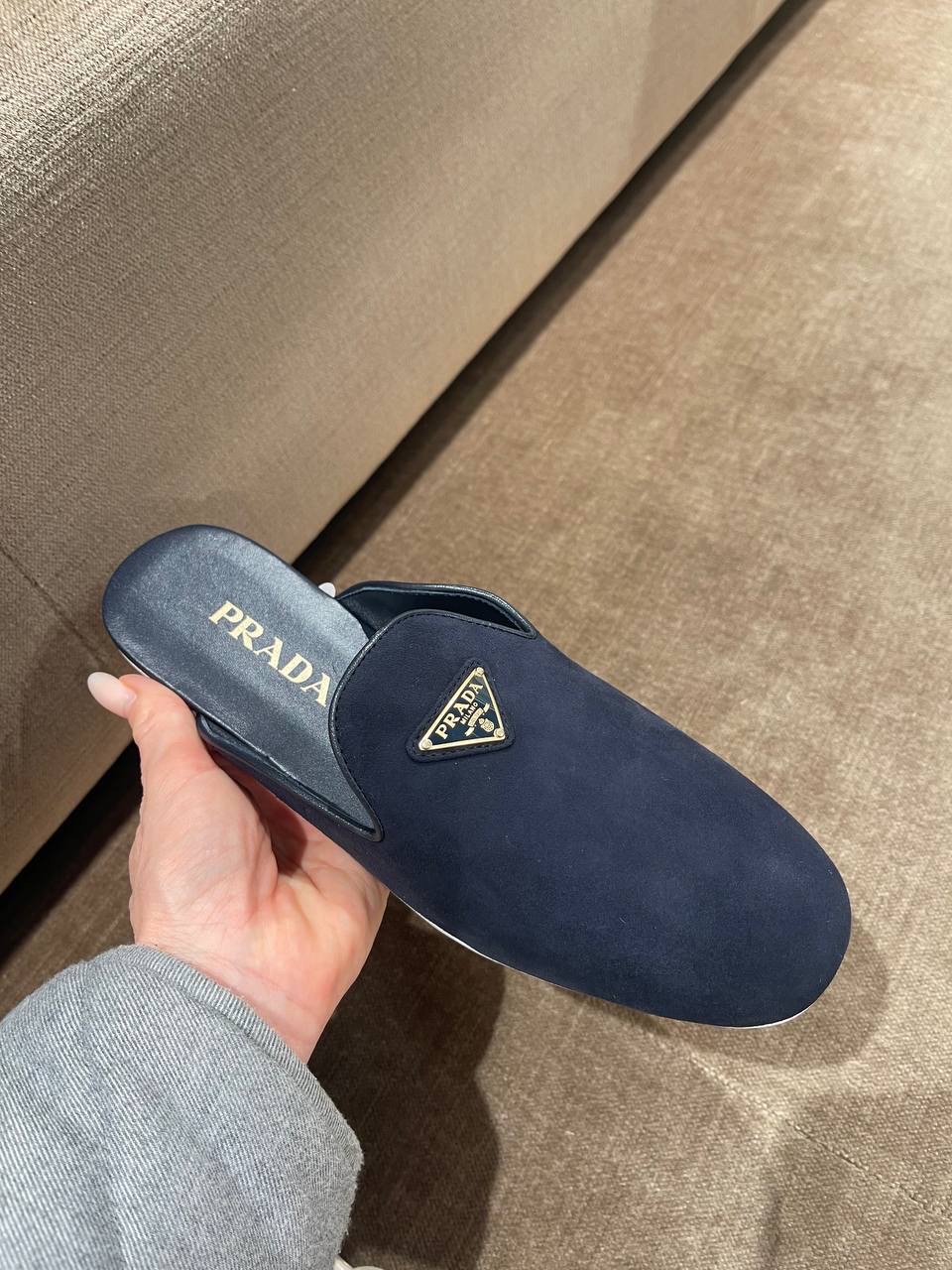 PRADA Mules side view - Women's luxury Shoes