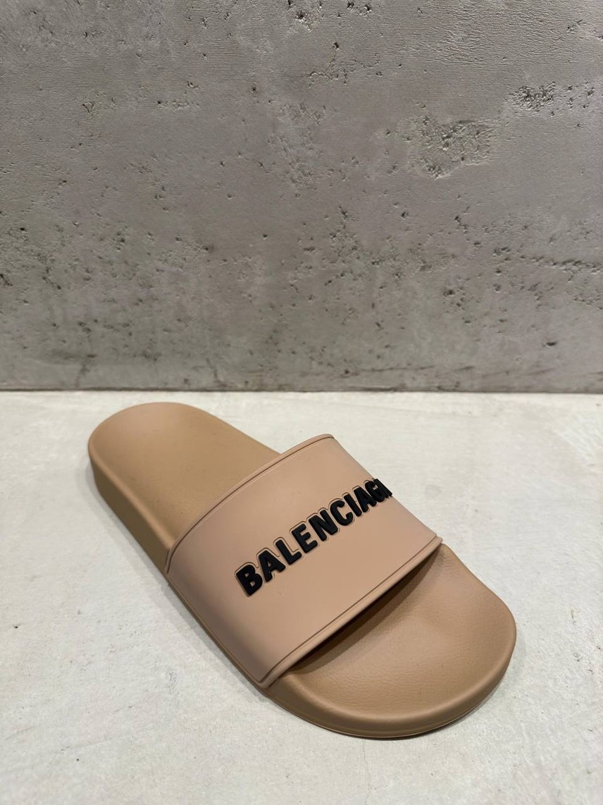 BALENCIAGA Slides front view - Women's luxury Shoes
