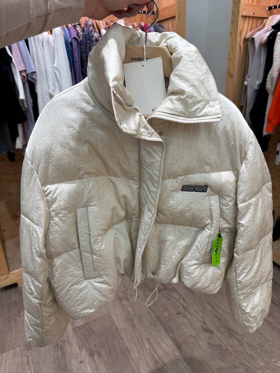 ISABEL MARANT Down jacket front view - Women's luxury Clothes