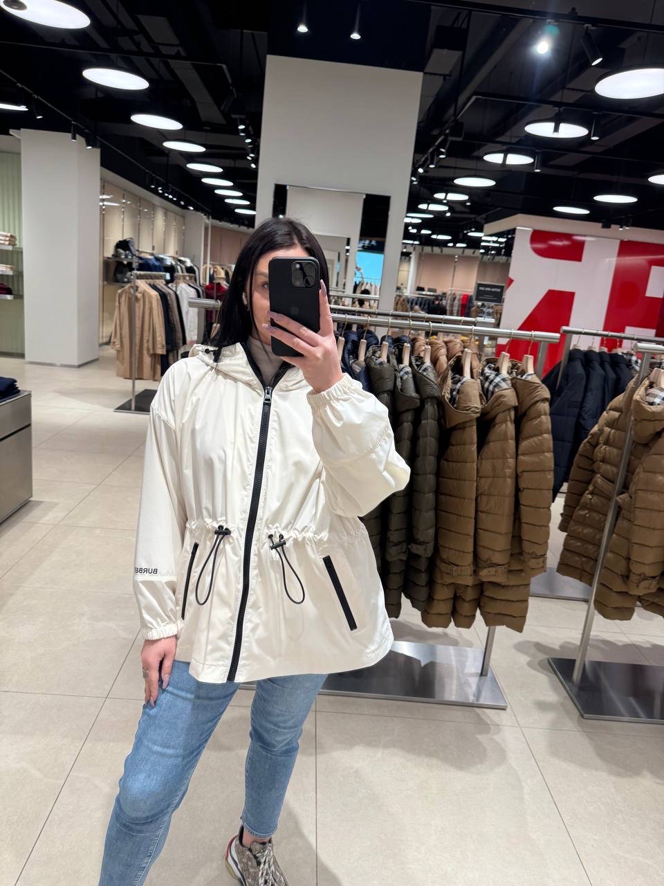 BURBERRY Jackets side view - Women's luxury Clothes