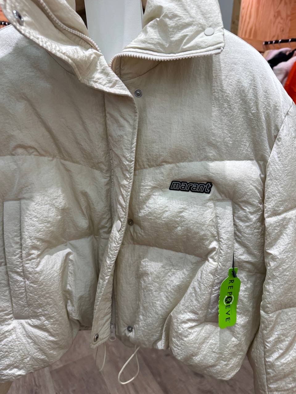 ISABEL MARANT Down jacket side view - Women's luxury Clothes