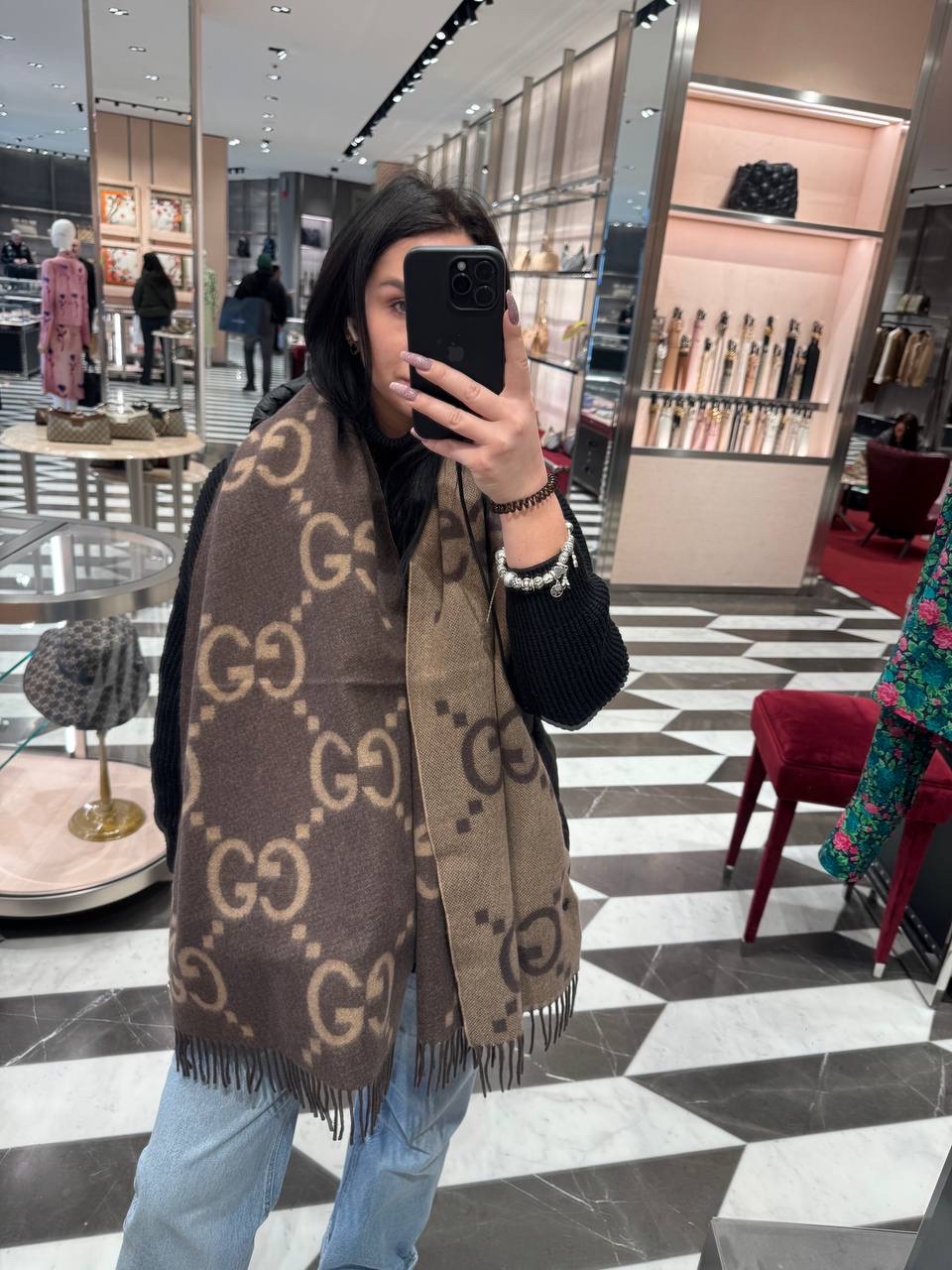 GUCCI Scarves front view - Women's luxury Accessories