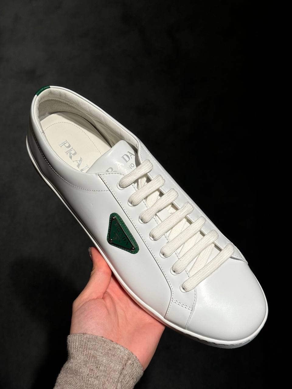 PRADA Sneakers side view - Men's luxury Shoes