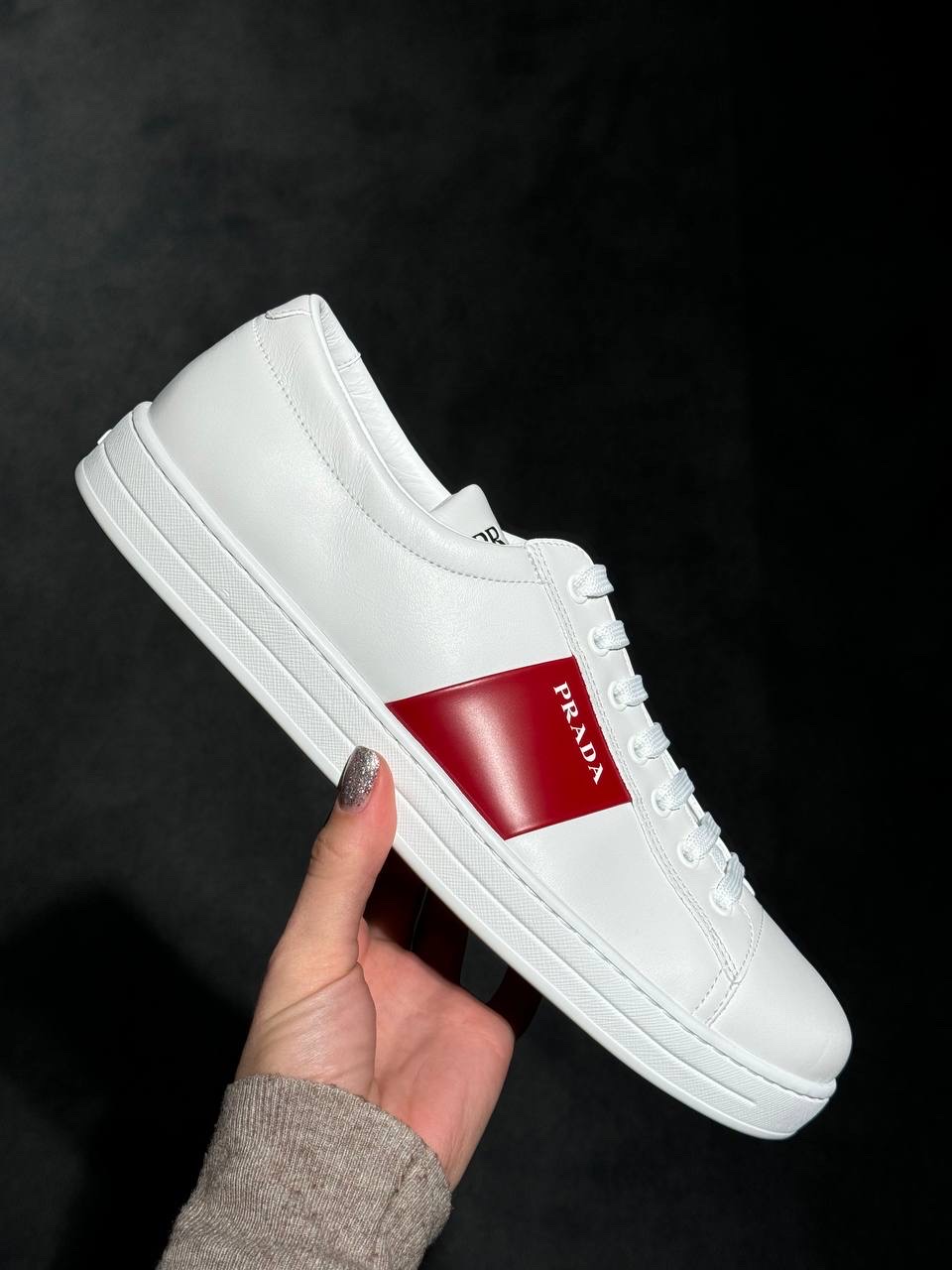 PRADA Sneakers front view - Men's luxury Shoes