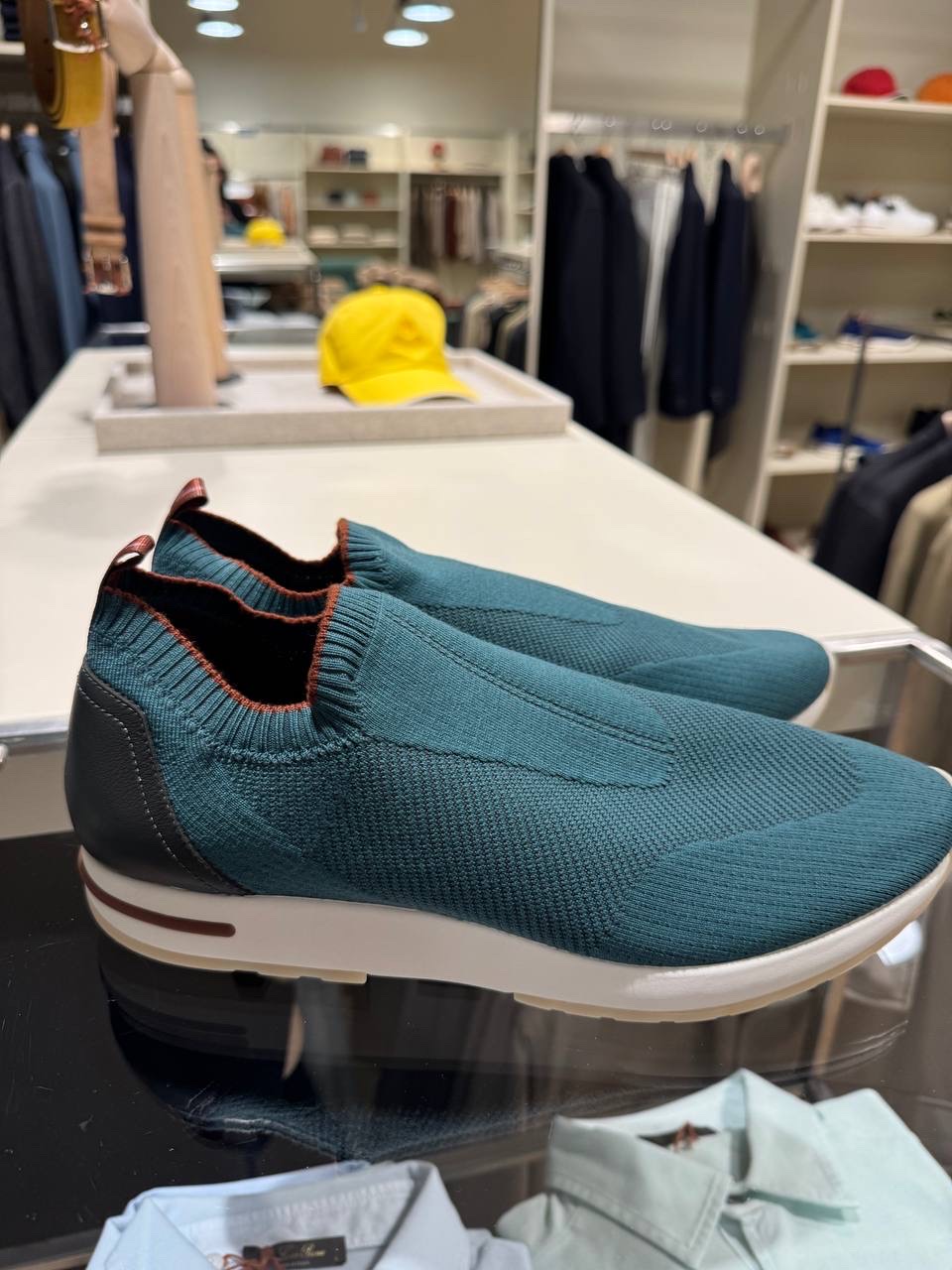 LORO PIANA Sneakers front view - Men's luxury Shoes