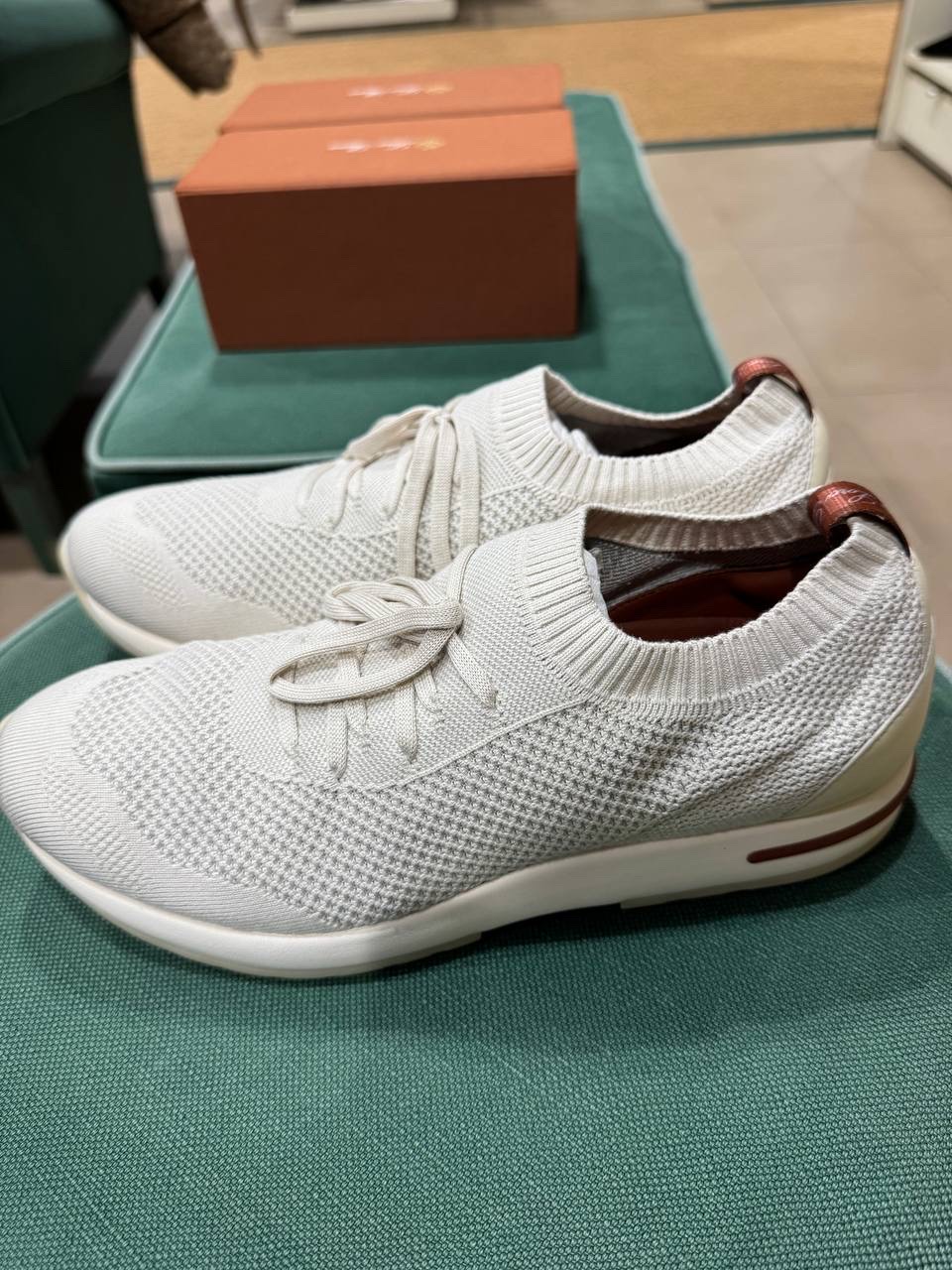 LORO PIANA Sneakers front view - Men's luxury Shoes
