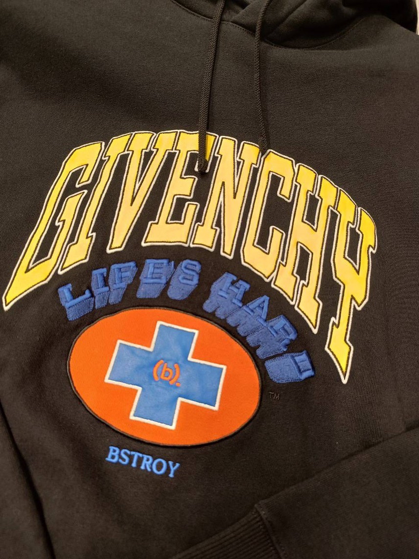 GIVENCHY Hoodies side view - Men's luxury Clothes
