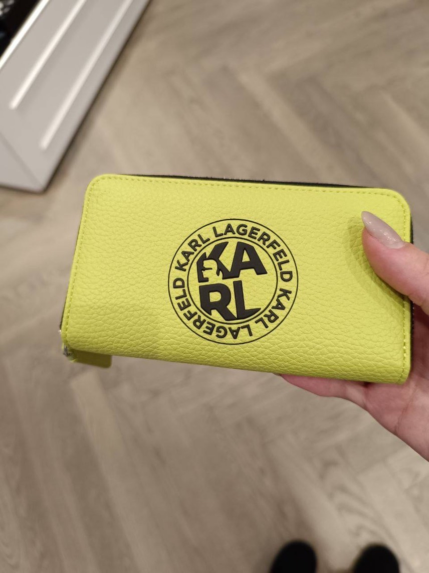 KARL LAGERFELD Wallets and small leather goods front view - Women's luxury Accessories