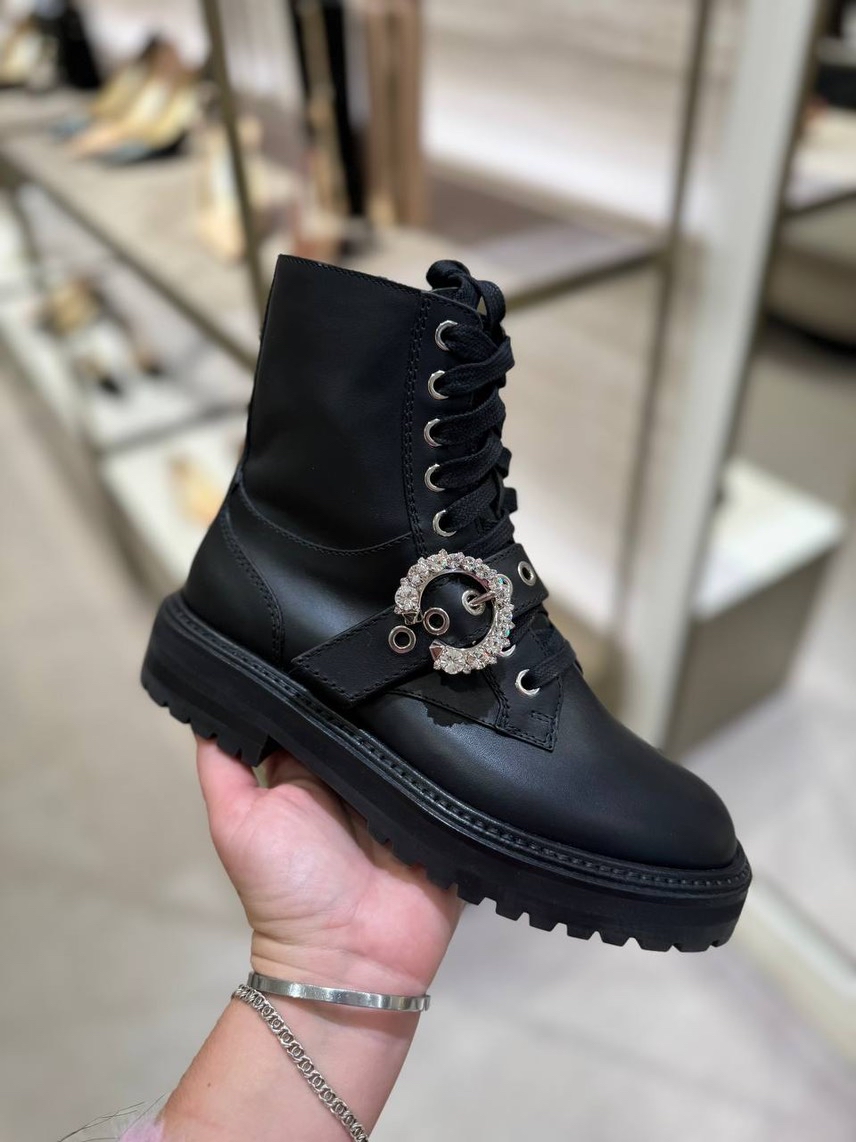 JIMMY CHOO Boots side view - Women's luxury Shoes