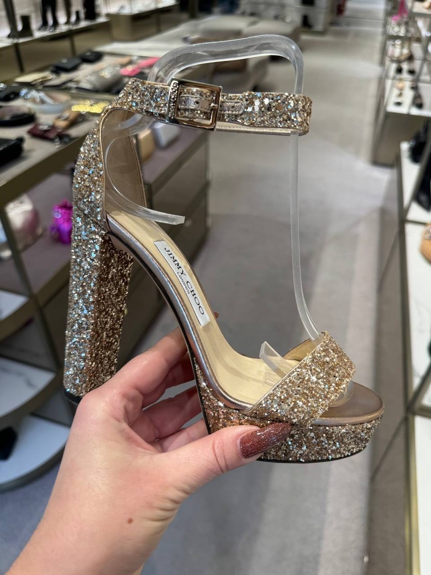 JIMMY CHOO Sandals front view - Women's luxury Shoes