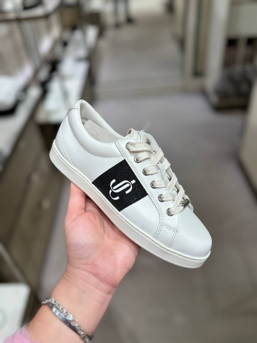 JIMMY CHOO Sneakers side view - Women's luxury Shoes