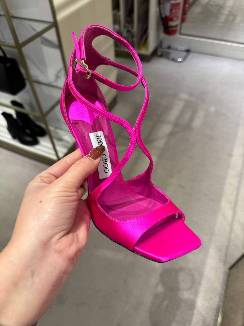 JIMMY CHOO Sandals side view - Women's luxury Shoes