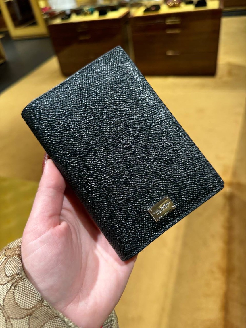 DOLCE & GABBANA Wallets and small leather goods front view - unisex luxury Accessories