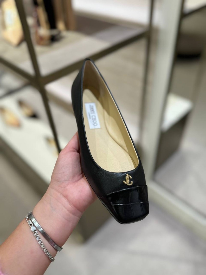 JIMMY CHOO Ballerinas side view - Women's luxury Shoes