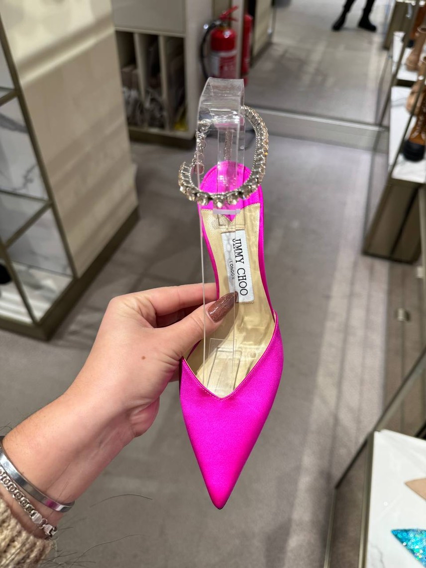 JIMMY CHOO Sandals side view - Women's luxury Shoes