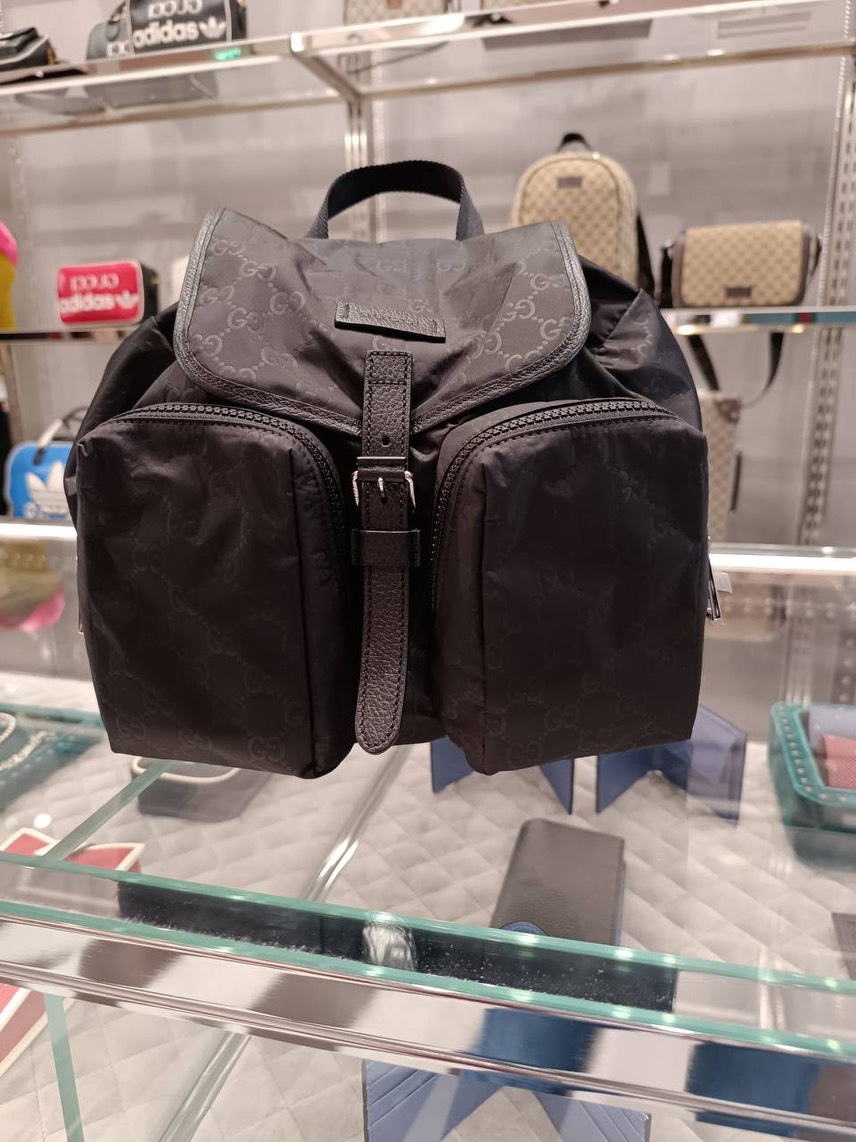 GUCCI Backpack front view - Men's luxury Bags