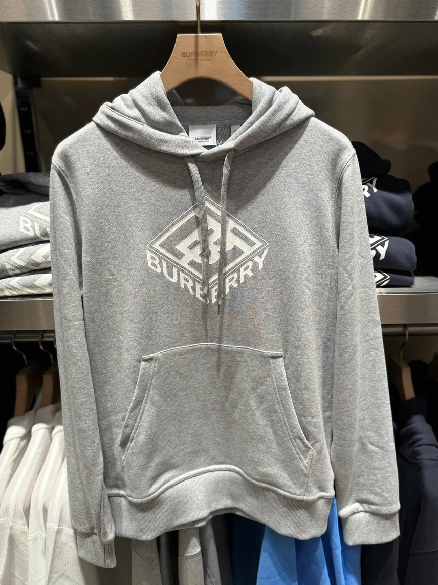 BURBERRY Hoodies front view - Men's luxury Clothes