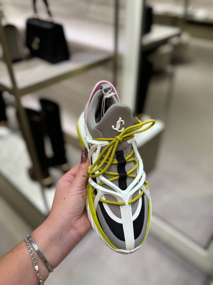 JIMMY CHOO Sneakers side view - Women's luxury Shoes