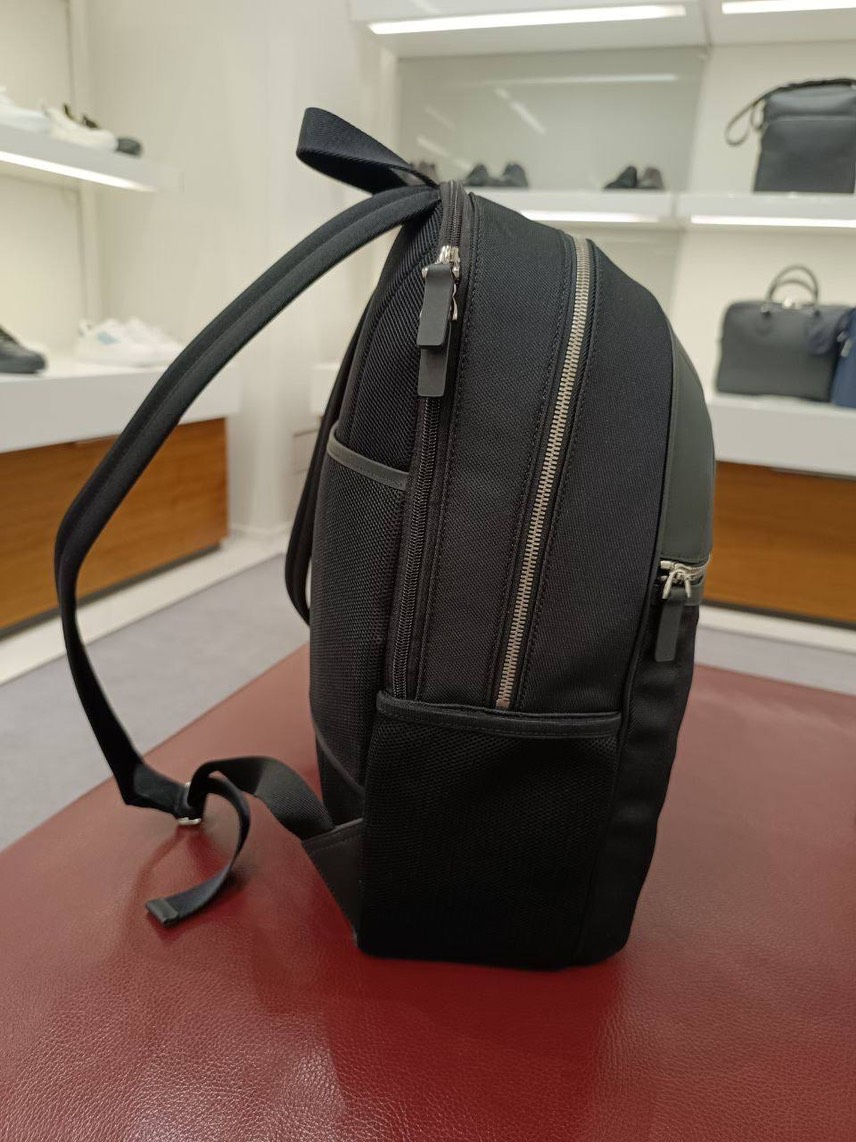 BALLY Backpack side view - Men's luxury Bags