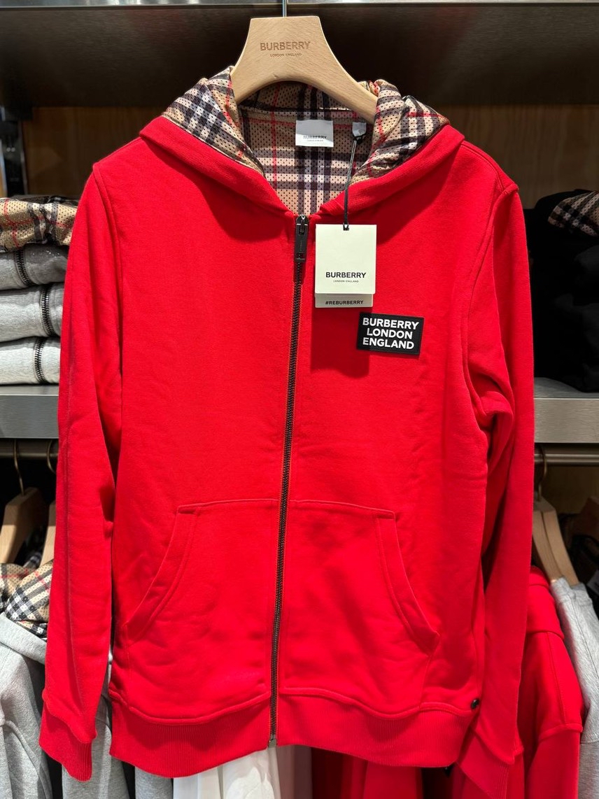 BURBERRY Hoodies side view - Men's luxury Clothes