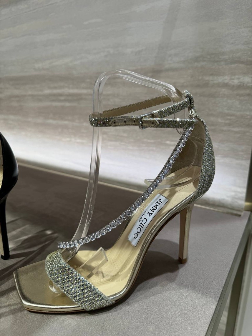 JIMMY CHOO Sandals front view - Women's luxury Shoes