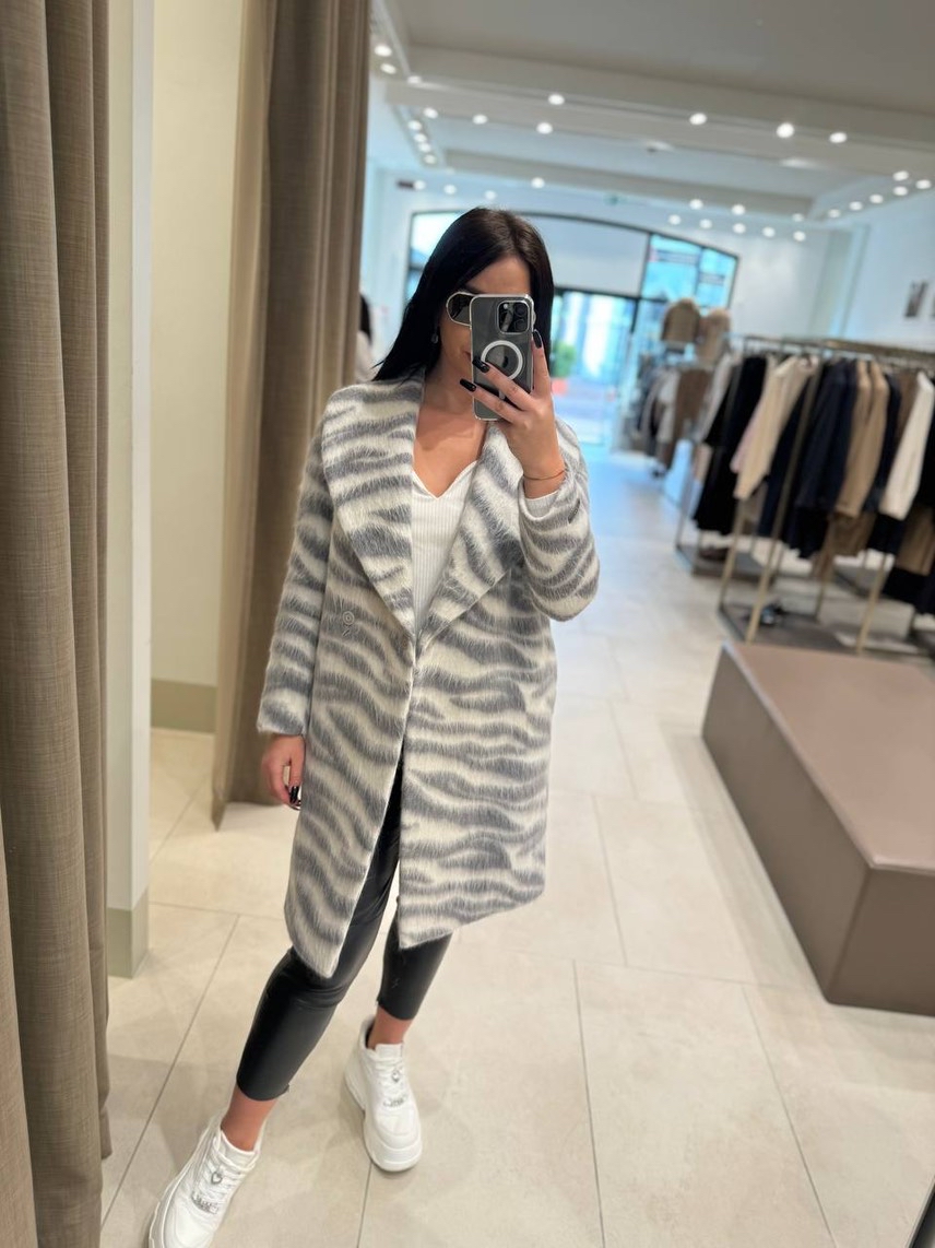 PESERICO Coats front view - Women's luxury Clothes