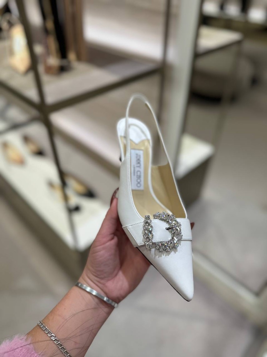 JIMMY CHOO Sandals side view - Women's luxury Shoes