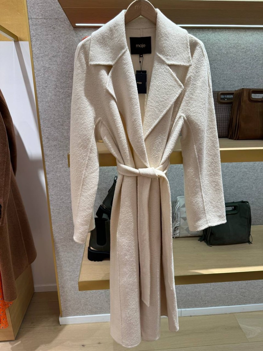 MAJE Coats front view - Women's luxury Clothes