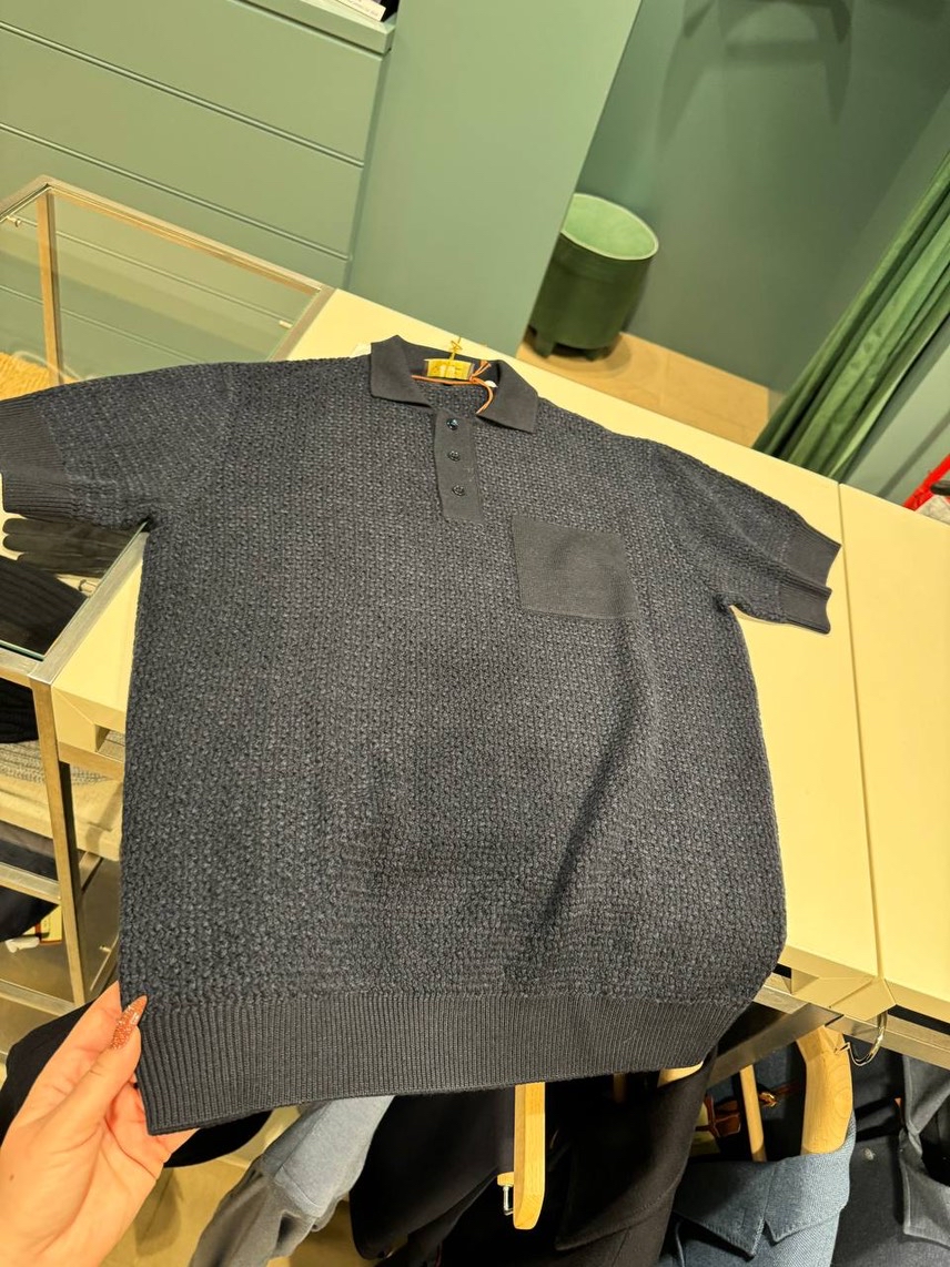 LORO PIANA T-shirt and Polo front view - Men's luxury Clothes