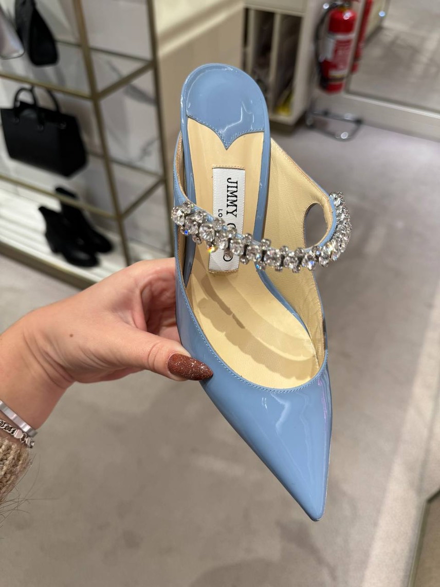 JIMMY CHOO Sandals side view - Women's luxury Shoes