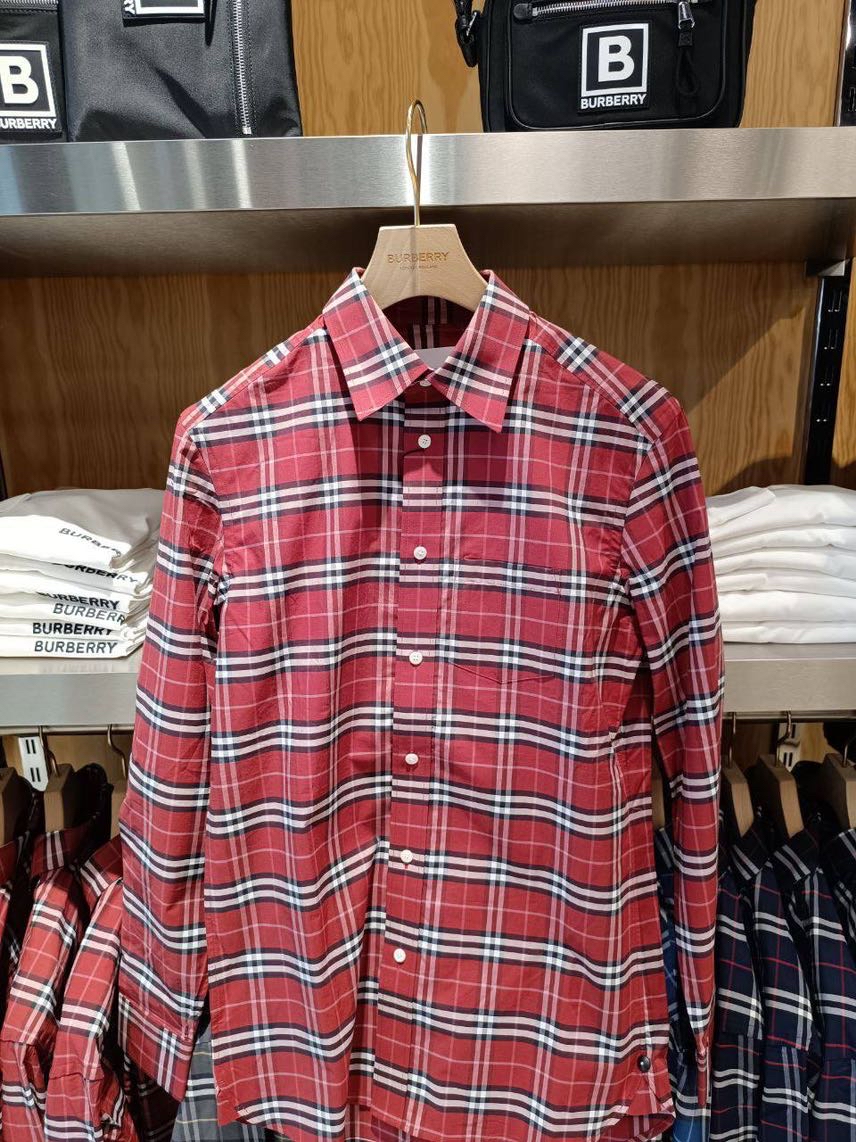 BURBERRY Shirts front view - Men's luxury Clothes