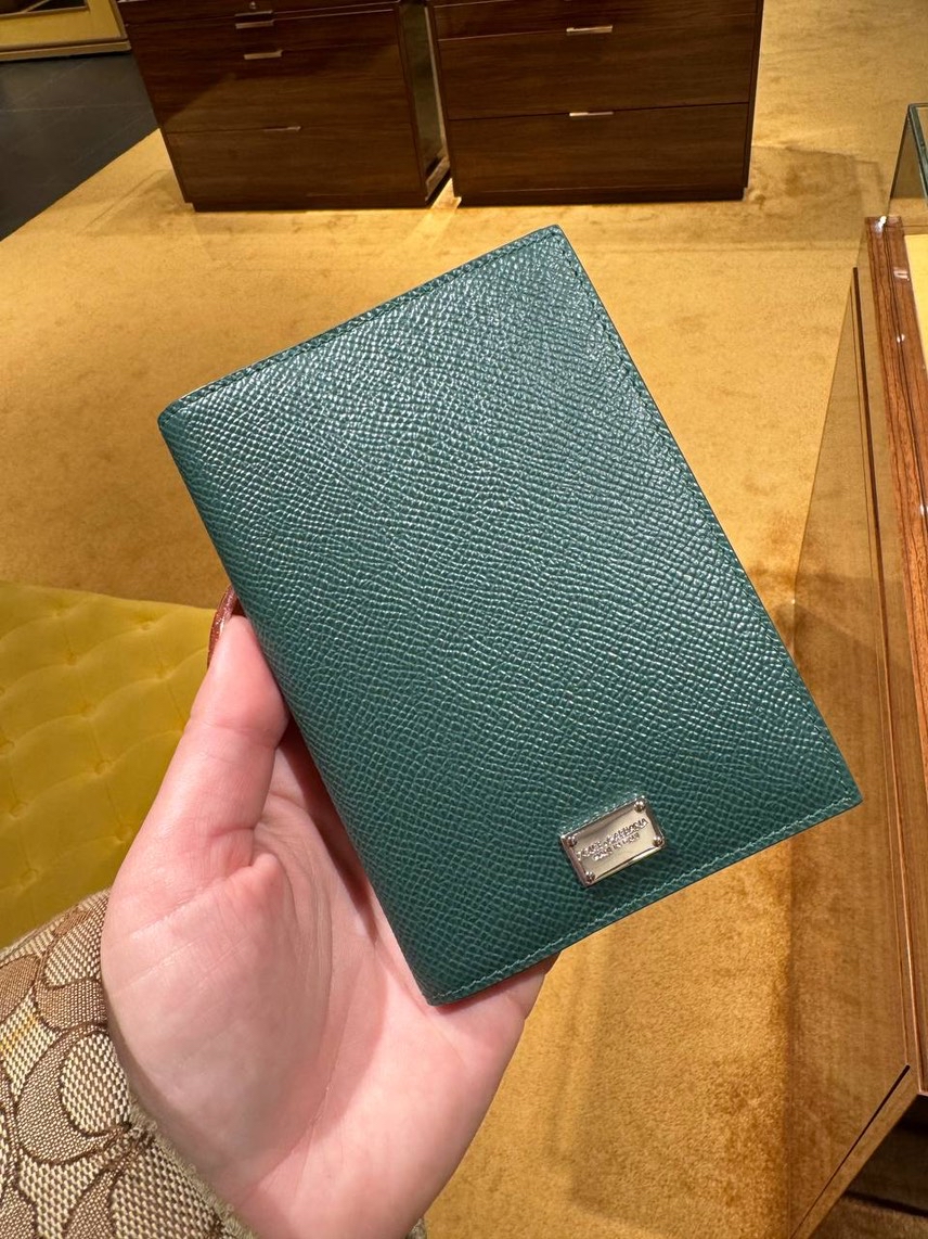 DOLCE & GABBANA Wallets and small leather goods side view - unisex luxury Accessories